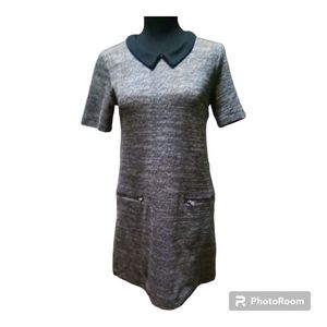 Divided Black Dress